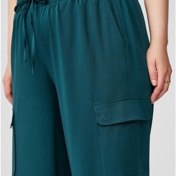 Wide Leg Cotton Pants - Picture 10 of 11